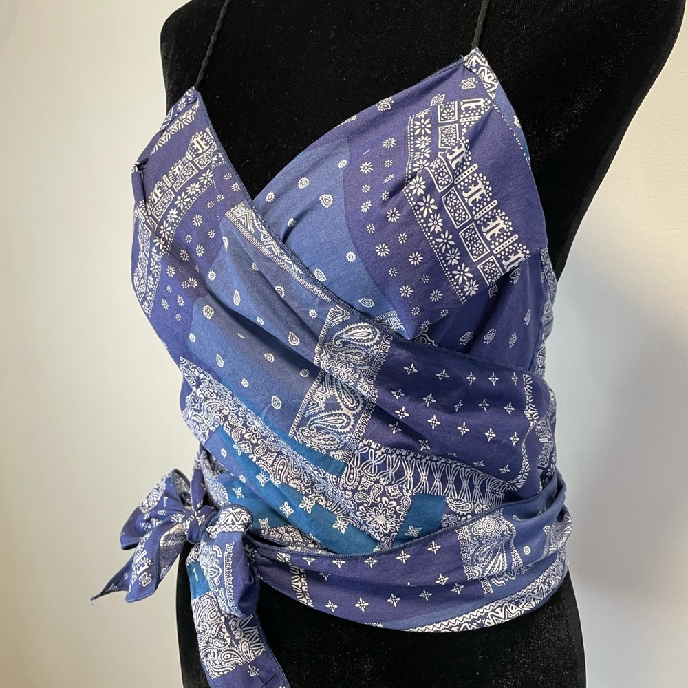 Wrap Top - Picture 2 of 6